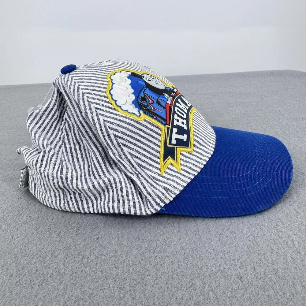 Thomas and‎ Friends Engineer Trucker Hat Blue White Stripe One Size Kids